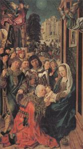 Ulrich apt the Elder The Adoration of the Magi (mk05) Spain oil painting art